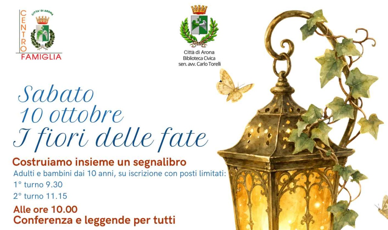 I fiori delle Fate e le erbe delle streghe: scopriamo la natura che ci circonda alla biblioteca di Arona