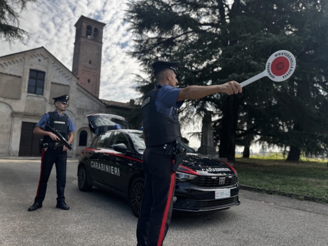 Cerano, intensificati i controlli dei Carabinieri: in calo i furti