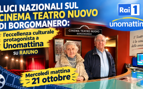 Il Cinema Teatro Nuovo di Borgomanero sbarca su Rai Uno