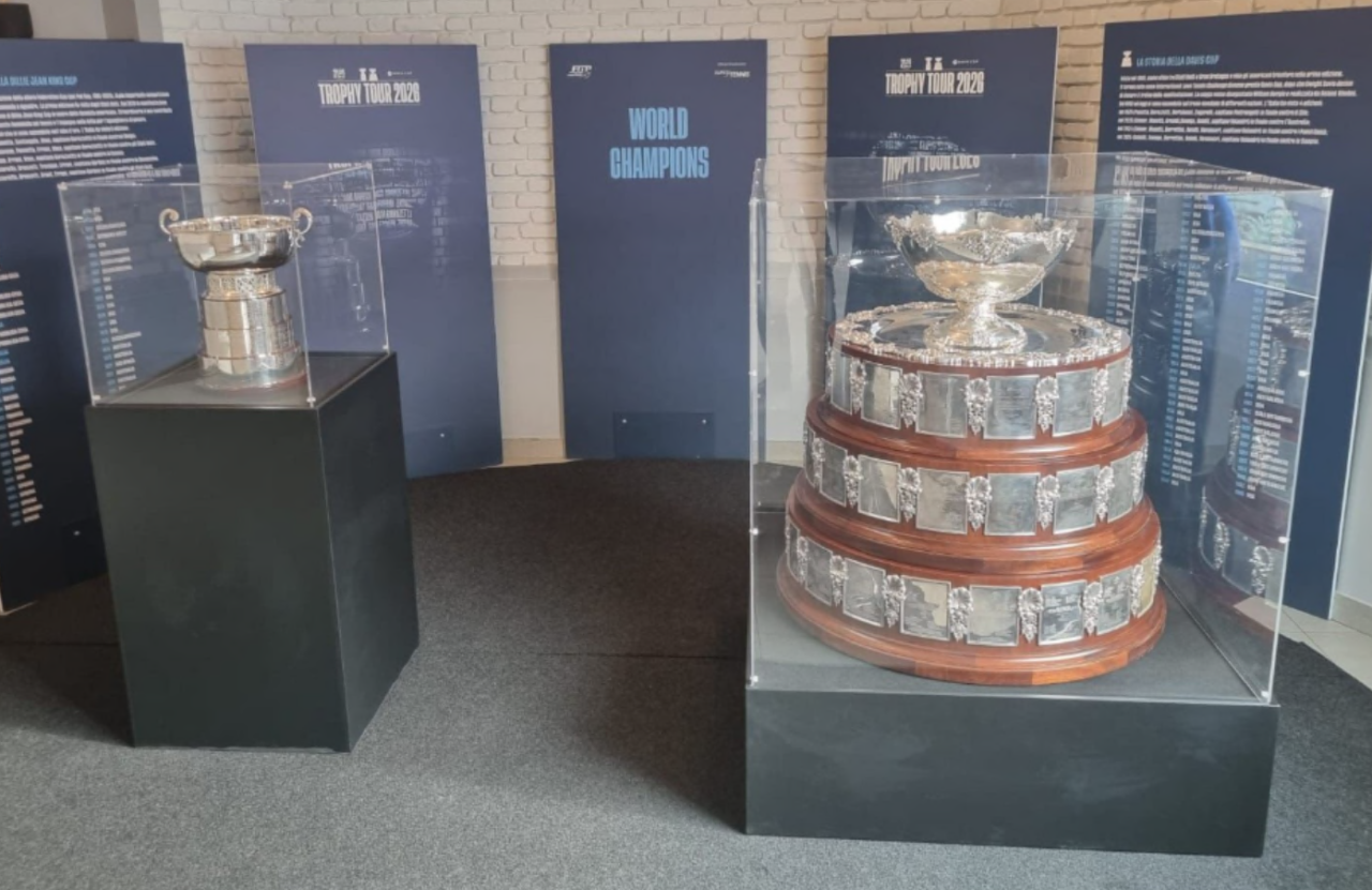Coppa Davis, il trofeo arriva a Novara: tre giorni di esposizione al Castello