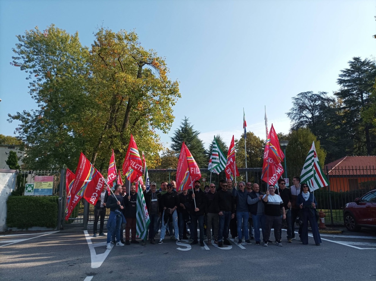 Sciopero alla Balchem Italia di Borgo Ticino