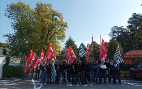 Sciopero alla Balchem Italia di Borgo Ticino