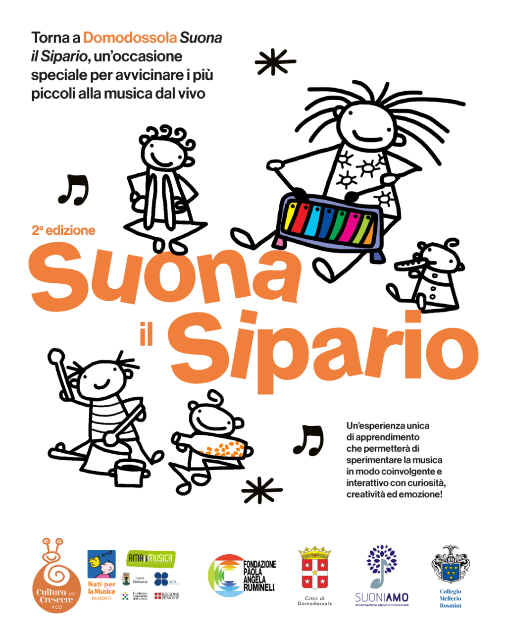 Torna “Suona il sipario” a Verbania: la rassegna musicale per avvicinare i più piccoli alla musica dal vivo