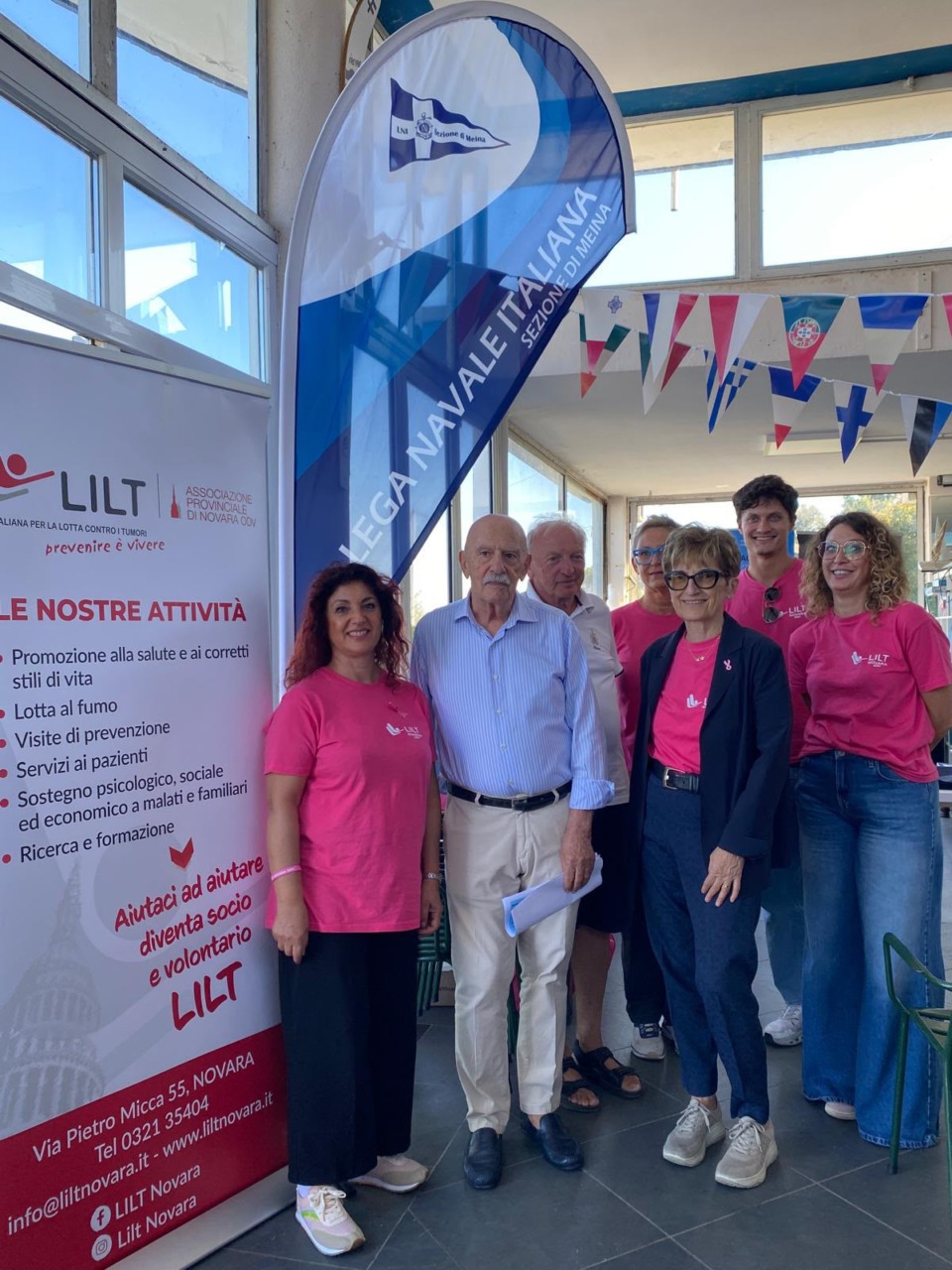 “Fiocco rosa” a Meina per la Delegazione Lilt: prevenzione e salute più vicine al territorio