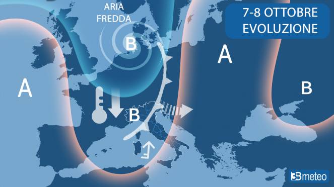 3BMeteo.com: “L’autunno alza il tiro: al via la prima vera perturbazione”