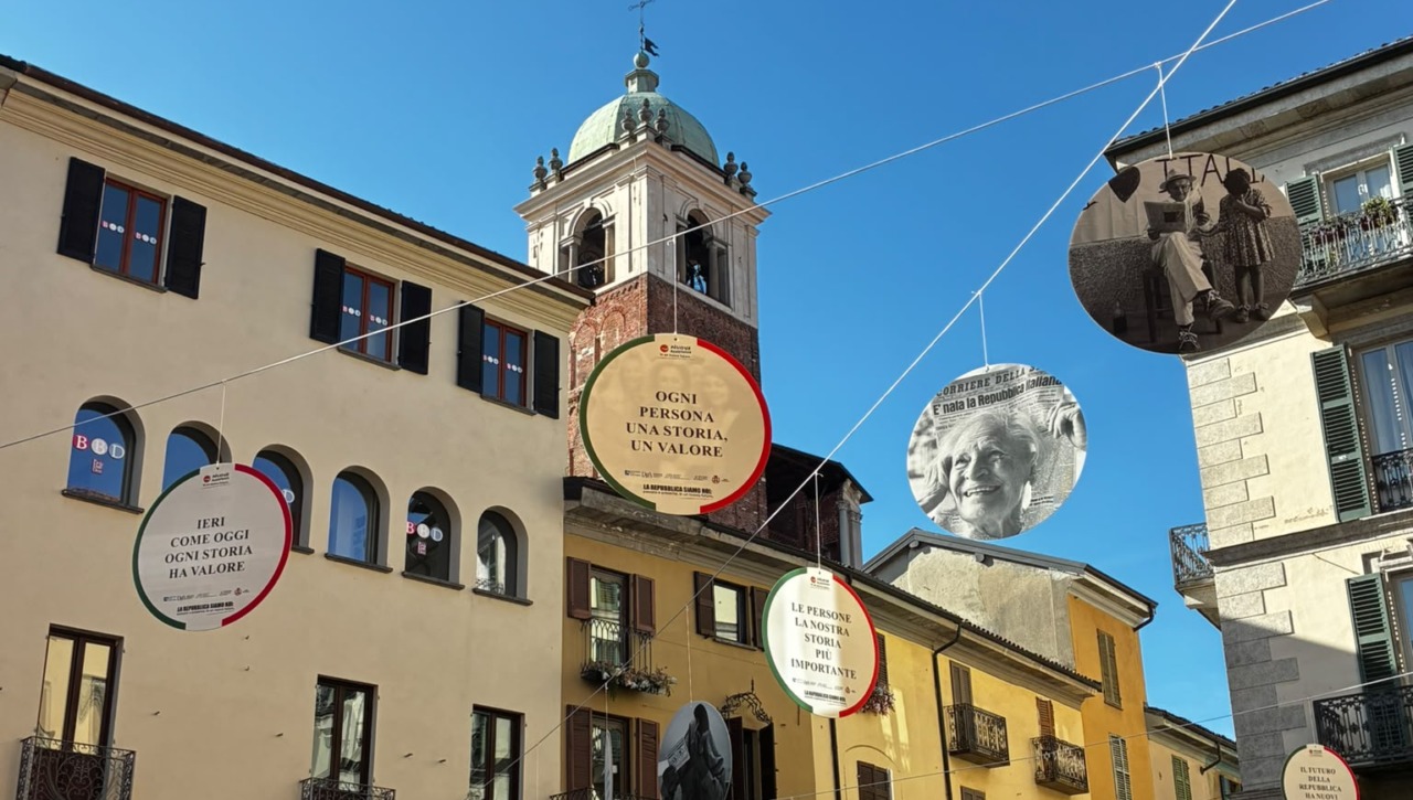 Novara, la Repubblica raccontata in una mostra fotografica a cielo aperto
