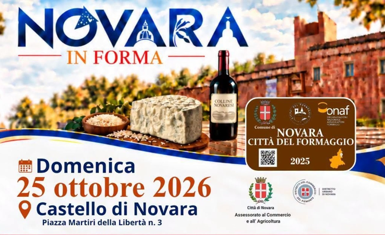 Novara in Forma, degustazioni e showcooking al Castello con lo chef stellato Claudio Sadler